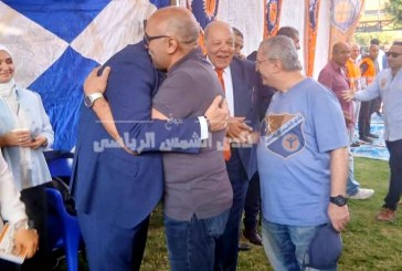 محمد الدمرداش يدلي بصوته في انتخابات مجلس إدارة النادي 