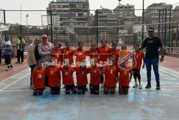 بنات 2017 ب تفزن على الطيران في بطولة منطقة القاهرة لكرة الطائرة 