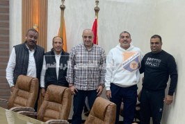 أبوزيد يستقبل الجهاز الفني الجديد للجودو