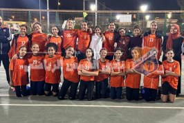 بنات 2014 تفزن على دجلة التجمع لكرة الطائرة 