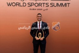 بطلنا الأولمبى أحمد الجندي يتوج بجائزة محمد بن راشد لأفضل رياضي عربي لعام 2025