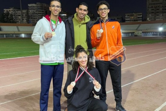 أبطال ألعاب القوى يتألقون في بطولة الجمهورية