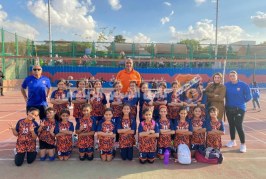 بنات 2016 سنة تفزن على التنمية الشبابية في بطولة منطقة القاهرة لكرة الطائرة