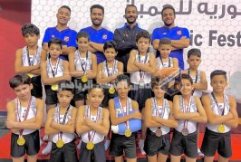 أبطال الجمباز الفني يتألقون في بطولة الجمهورية تحت 9 سنوات