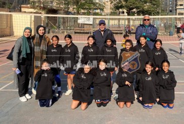 بنات 2017 تفزن على هليوليدو في بطولة منطقة القاهرة لكرة الطائرة