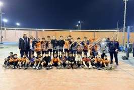 فوز فريق 13 سنة أولاد على زهور التجمع في بطولة منطقة القاهرة لكرة الطائرة