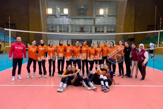 ناشئات 15 سنة تفزن على الشرطة في بطولة الجمهورية لكرة الطائرة