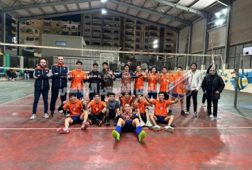 ناشئين 15 سنة يفوزون على طنطا في بطولة الجمهورية لكرة الطائرة