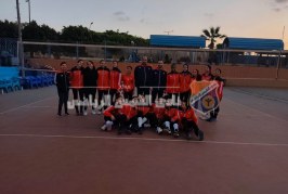 ناشئات 15 سنة تفزن على الإعلاميين في بطولة الجمهورية لكرة الطائرة