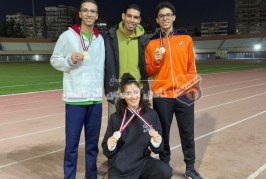 أبطال الشمس يتألقون في بطولة القاهرة لألعاب القوى