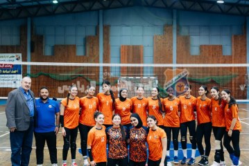 بنات 17 سنة تفزن على هليوبوليس في بطولة الجمهورية لكرة الطائرة