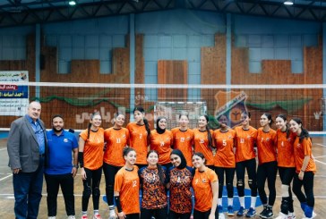 بنات 17 سنة تفزن على هليوبوليس في بطولة الجمهورية لكرة الطائرة