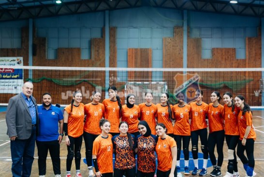 بنات 17 سنة تفزن على هليوبوليس في بطولة الجمهورية لكرة الطائرة
