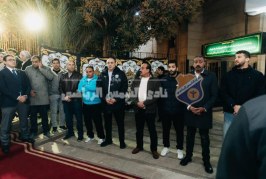 مجلس إدارة النادي يتلقى واجب العزاء في وفاة بطل الجودو السابق