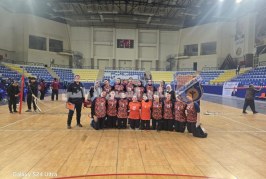 سيدات الطائرة تفزن على الصيد في بطولة الدوري