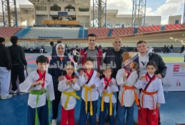 أبطال التايكوندو يتألقون في بطولة كأس مصر للبومزا
