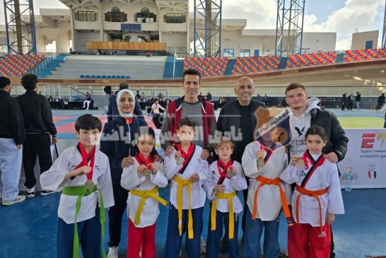أبطال التايكوندو يتألقون في بطولة كأس مصر للبومزا