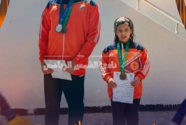 ثنائي الاحتياجات الخاصة يتألقان في بطولة الجمهورية للسباحة