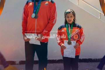 ثنائي الاحتياجات الخاصة يتألقان في بطولة الجمهورية للسباحة