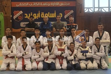 تدريب تجريبي للتايكوندو الشمساوي لرفع جاهزية اللاعبين قبل بطولة الجمهورية