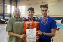 يحيى حازم يتوج بذهبية الجمهورية للتايكوندو تحت 17 سنة