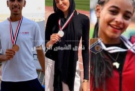 أبطال الشمس يواصلون حصد الميداليات في بطولة الجمهورية لألعاب القوي
