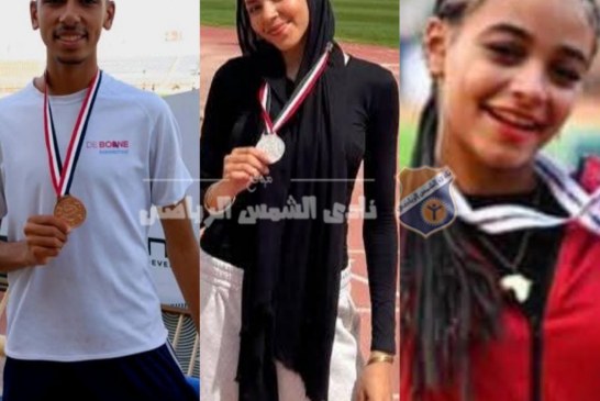 أبطال الشمس يواصلون حصد الميداليات في بطولة الجمهورية لألعاب القوي