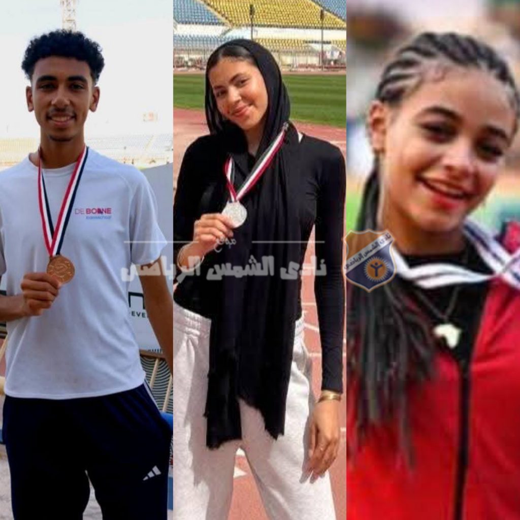 أبطال الشمس يواصلون حصد الميداليات في بطولة الجمهورية لألعاب القوي