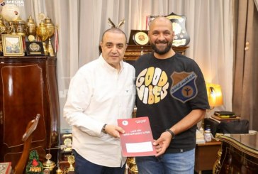 أبوزيد يجدد عقد هادي رفعت مع فريق اليد
