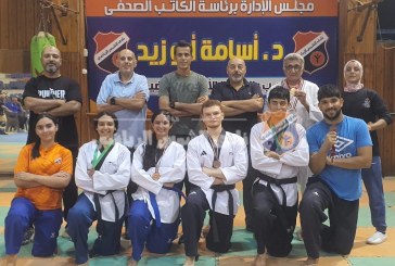 أبطال التايكوندو يتألقون في بطولة كأس مصر للبومزا