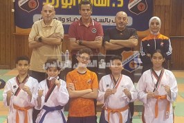 أبطال التايكوندو يتألقون في بطولة كأس مصر للناشئين