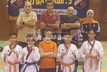 أبطال التايكوندو يتألقون في بطولة كأس مصر للناشئين