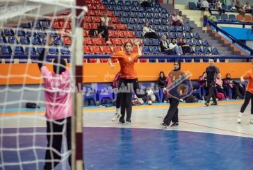 بنات 2008 لكرة اليد يحققن فوزا كبيرا على العبور بنتيجة 56-18