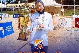 ريم حسين تتألق مع منتخب مصر وتتأهل إلى كأس العالم للريشة الطائرة