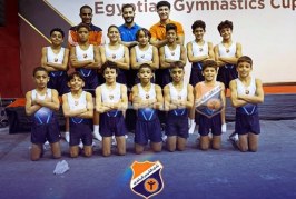 أبطال الجمباز الفني يتألقون في بطولة كأس مصر تحت 12 سنة 