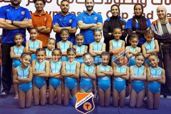فراشات الجمباز الفني يتألقن في بطولة كأس مصر تحت 7 سنوات