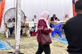 استئناف تسجيل الحضور بالجمعية العمومية العادية لنادي الشمس عقب صلاة الجمعة