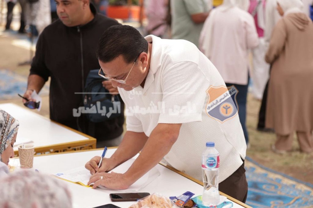 عمرو علي يسجل حضوره في الجمعية العمومية العادية