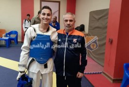 عمر شريف يحصد ذهبية بطولة المدارس للتايكوندو