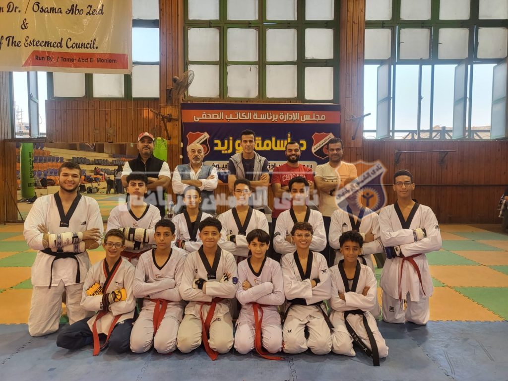 أبطال تايكوندو الشمس يخوضون منافسات تجريبية بنظام KPNP